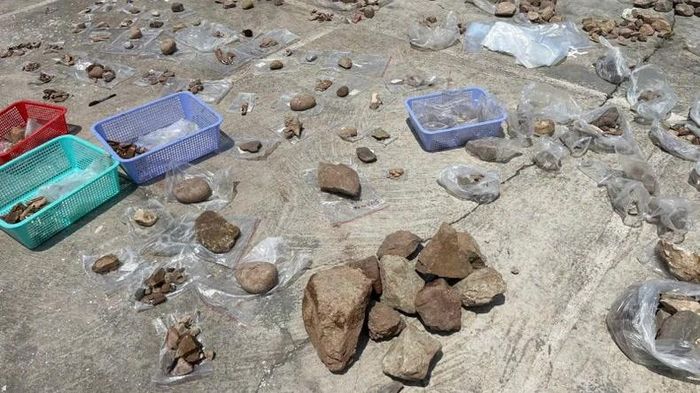 Descoperirea și excavarea a 9 seturi de rămășițe ale locuitorilor culturii Quynh Van - fotografia 3