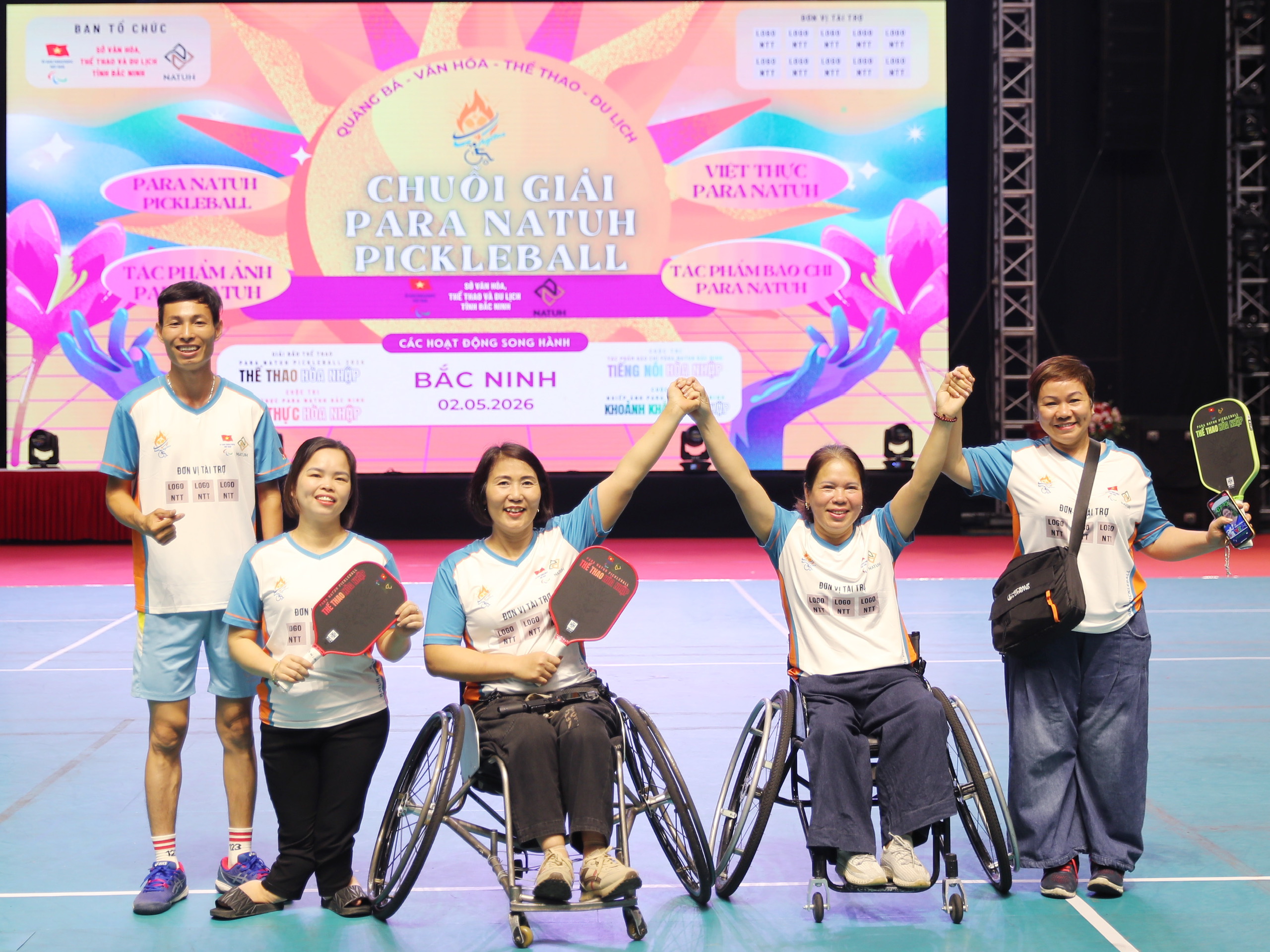 Những khoảng khắc ấn tượng tại chuỗi Giải Para Natuh Pickleball Bắc Ninh 2026 - ảnh 4