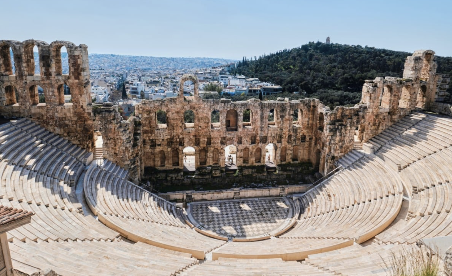 تئاتر اودئون هرودس آتیکوس آتن برای بازسازی تعطیل میشود - عکس ۱