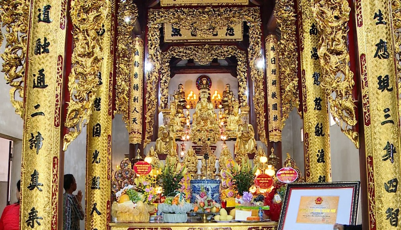 Bac Ninh: A Nghi Khuc pagoda és a Niem Xa pagoda történelmi-kulturális emlékként minősített oklevelet kapott - 2. kép