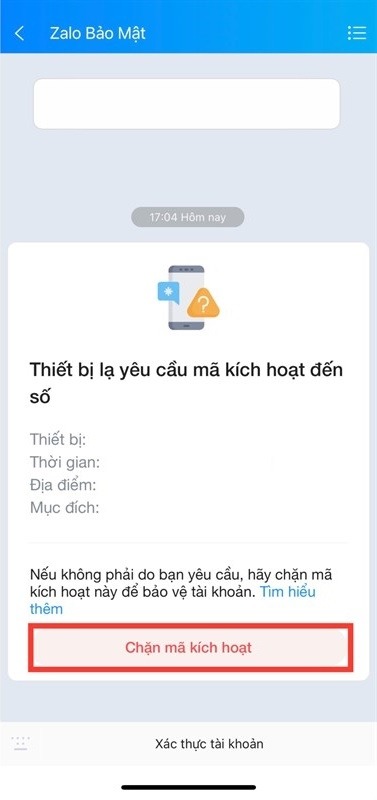 2 dấu hiệu trên Zalo cho thấy tài khoản đang bị chiếm quyền truy cập - ảnh 3