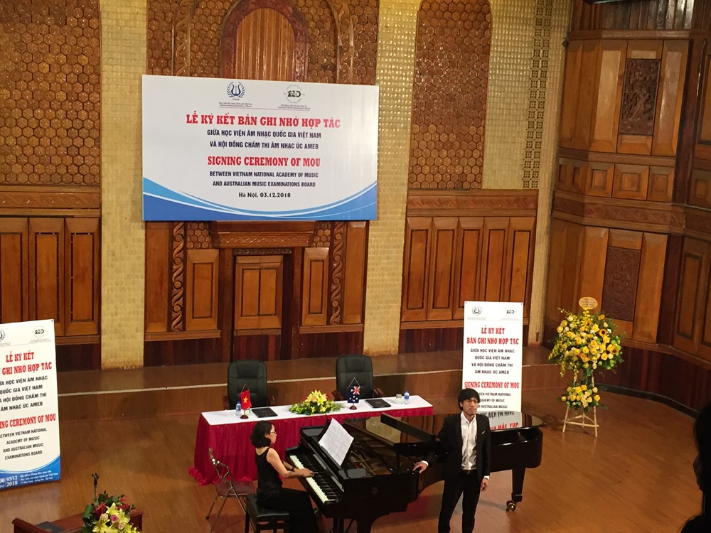 Hợp tác giữa Học Viện Âm nhạc quốc gia VN và Hội đồng chấm thi Âm nhạc Úc - ảnh 2