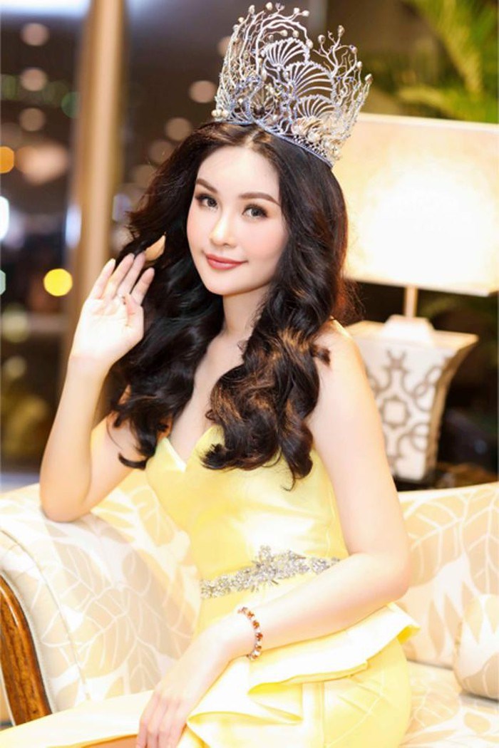 Lê Âu Ngân Anh đã vi phạm quy chế cuộc thi “Hoa hậu Đại dương VN 2017” - ảnh 1