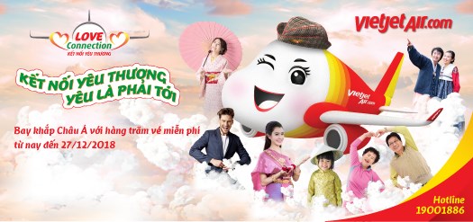 Vietjet công bố chuỗi chương trình lớn nhất trong năm "Kết nối yêu thương- yêu là phải tới" - ảnh 1