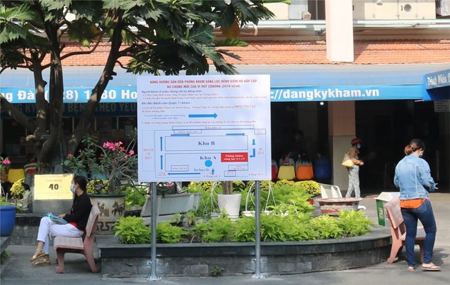 TP.HCM: Đã có 47 bệnh viện có phòng khám sàng lọc và khu cách ly thu dung bệnh nhân nCoV - ảnh 1