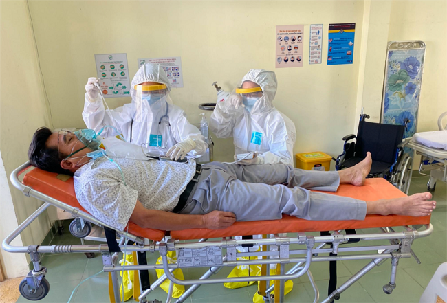 TP.HCM: Ra mắt và đưa vào hoạt động Bệnh viện dã chiến - ảnh 1