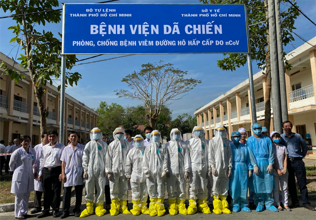 TP.HCM: Ra mắt và đưa vào hoạt động Bệnh viện dã chiến - ảnh 2