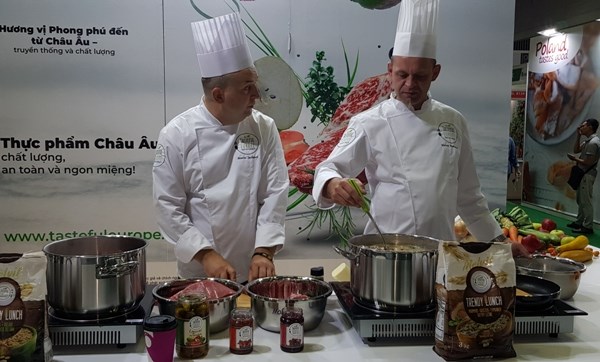 Trải nghiệm ẩm thực Châu Âu tại Vietfood & Beverage 2019 - ảnh 1