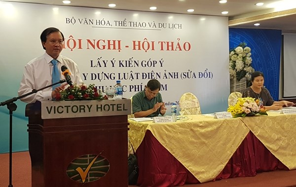 Lấy ý kiến góp ý về Luật Điện ảnh (sửa đổi) khu vực phía Nam - ảnh 1
