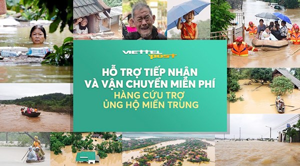 Nhiều điểm tiếp nhận và vận chuyển miễn phí hàng cứu trợ đồng bào miền Trung - ảnh 1