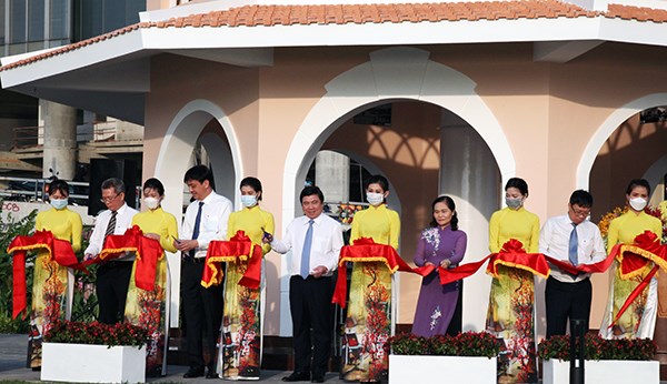 TP.HCM: Khánh thành trùng tu Cột cờ Thủ Ngữ - ảnh 1