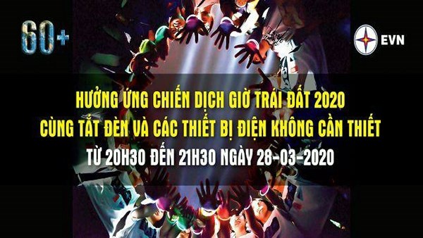 Hưởng ứng Chiến dịch Giờ Trái đất 2020: Cùng tắt đèn và các thiết bị điện không cần thiết - ảnh 1