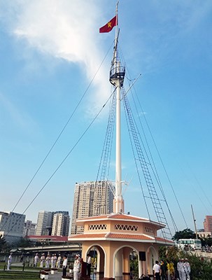 TP.HCM: Khánh thành trùng tu Cột cờ Thủ Ngữ - ảnh 2