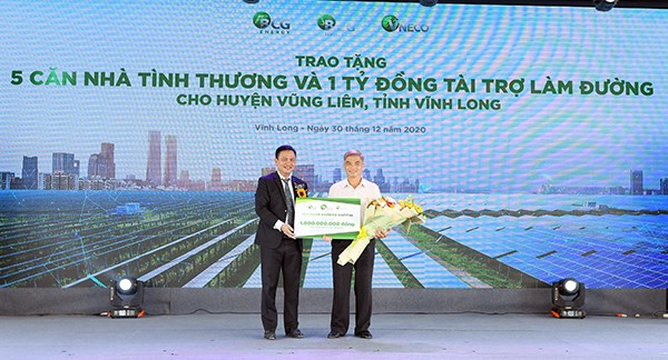 Khánh thành Nhà máy năng lượng mặt trời công suất 49,3 MW tại Vĩnh Long - ảnh 2