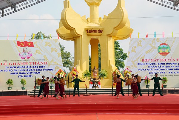 Khánh thành Di tích quốc gia đặc biệt Bộ Chỉ huy Quân giải phóng miền Nam Việt Nam - ảnh 7