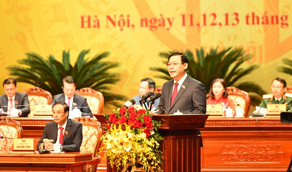 Khai mạc Đại hội Đại biểu Đảng bộ T.P Hà Nội lần thứ XVII, nhiệm kỳ 2020 - 2025 - ảnh 2