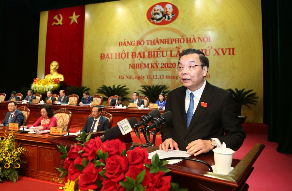 Đại hội Đại biểu lần thứ XVII Đảng bộ thành phố Hà Nội họp phiên trù bị - ảnh 2