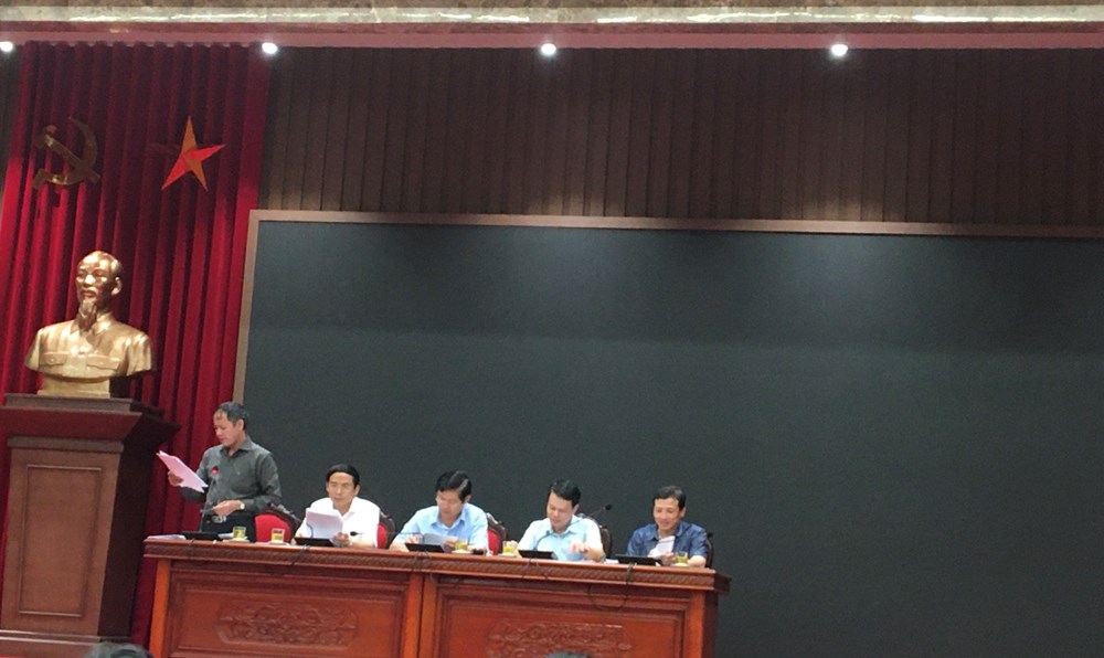 Hà Nội: 135/169 bãi vật liệu xây dựng dọc các tuyến sông hoạt động trái phép - ảnh 1