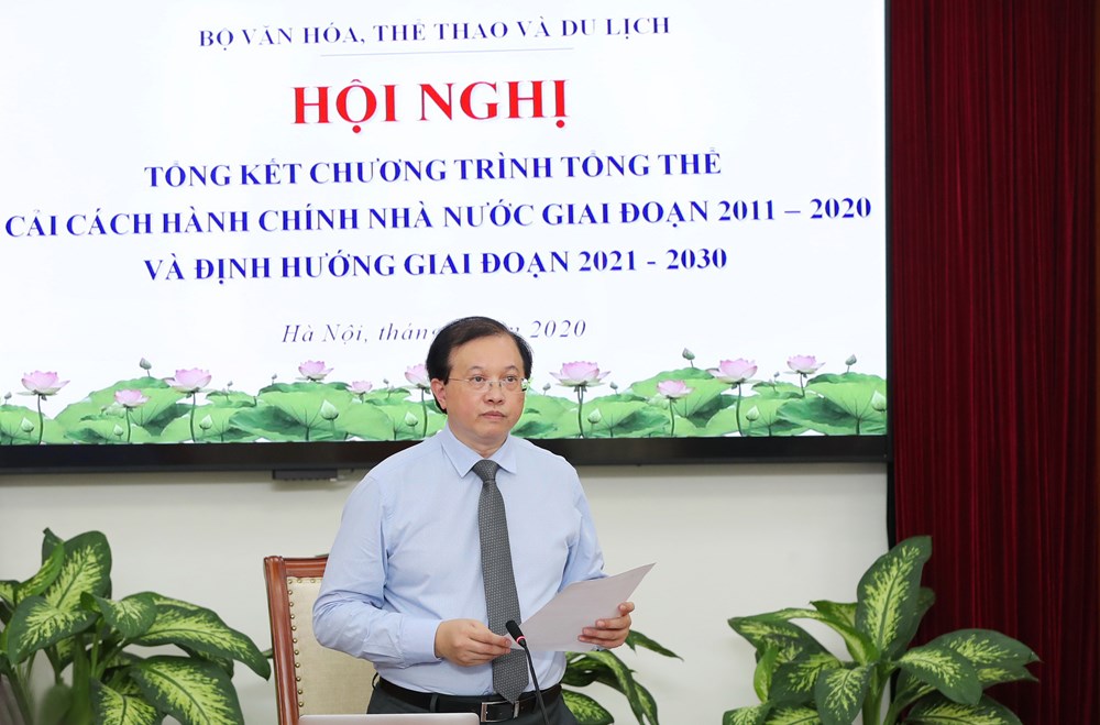 Bộ VHTTDL: Tổng kết chương trình tổng thể Cải cách hành chính Nhà nước - ảnh 1