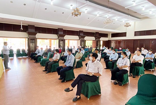 Tập huấn các cơ sở lưu trú du lịch phục vụ cách ly phòng, chống dịch Covid-19 - ảnh 1