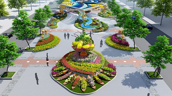 Đường hoa Nguyễn Huệ 2020: Bản sắc và hiện đại - ảnh 3