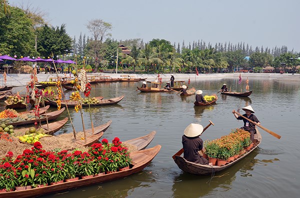 Khai mạc Hội xuân Văn hóa du lịch Happyland - ảnh 1