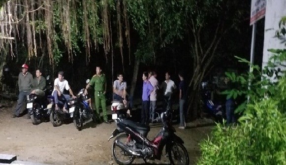 các cơ quan chức có mặt tại hiện trường vụ việc 