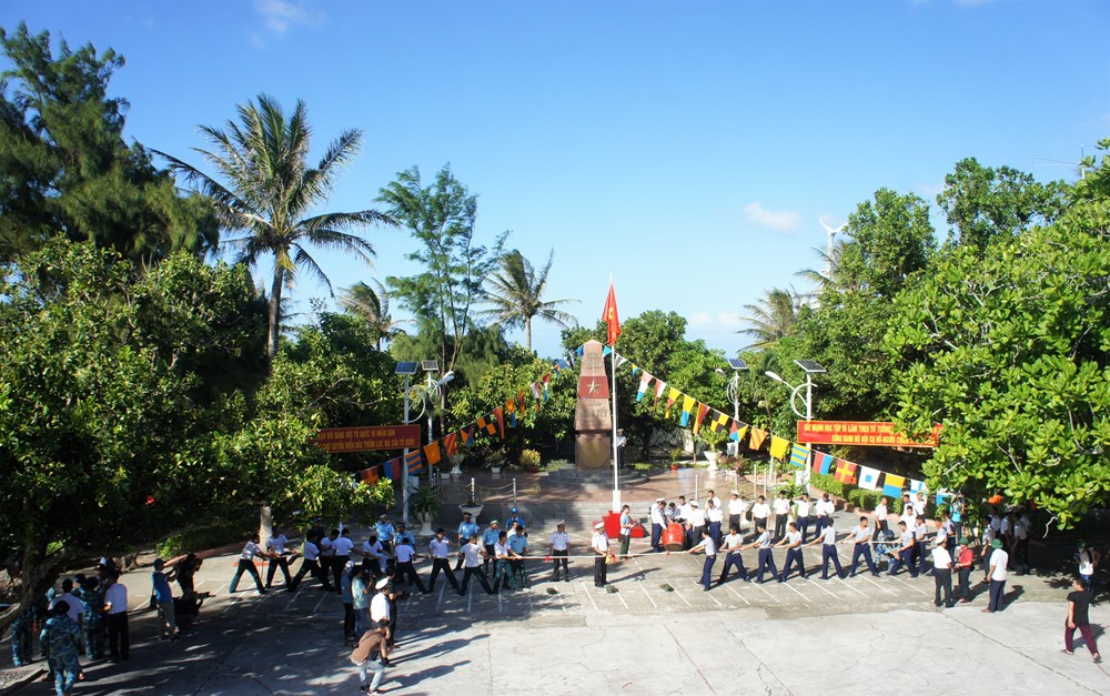 Tết trồng cây ở Trường Sa đầu xuân Kỷ Hợi 2019 - ảnh 2