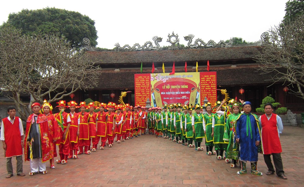 Sắp khai hội truyền thống Văn Miếu Mao Điền 2019 - ảnh 4