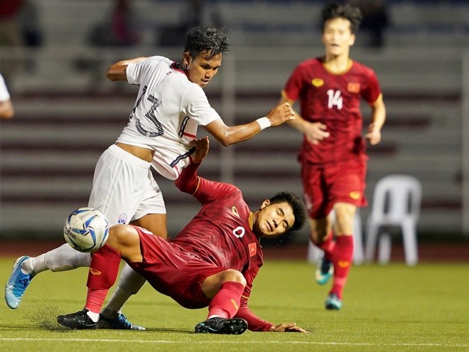 Việt Nam xuất sắc vào chung kết SEA Games 30 - ảnh 1