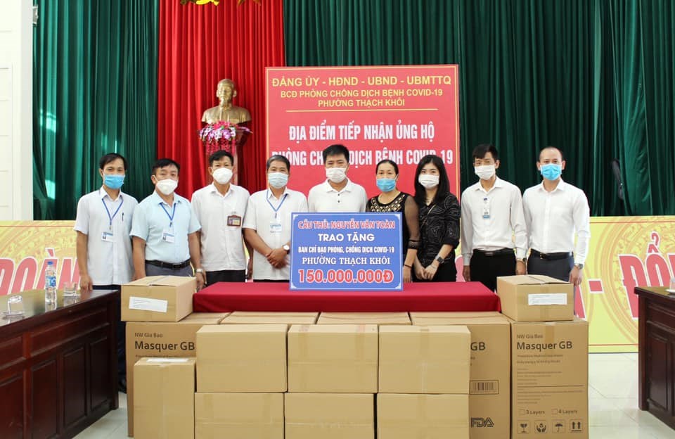 Văn Toàn tiếp sức quê nhà Hải Dương chống dịch Covid-19 - ảnh 2