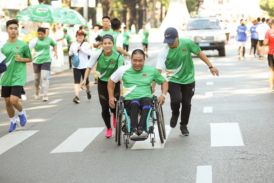 TP.HCM: Hơn 30.000 người tham dự “Ngày chạy Olympic vì sức khoẻ toàn dân” - ảnh 3