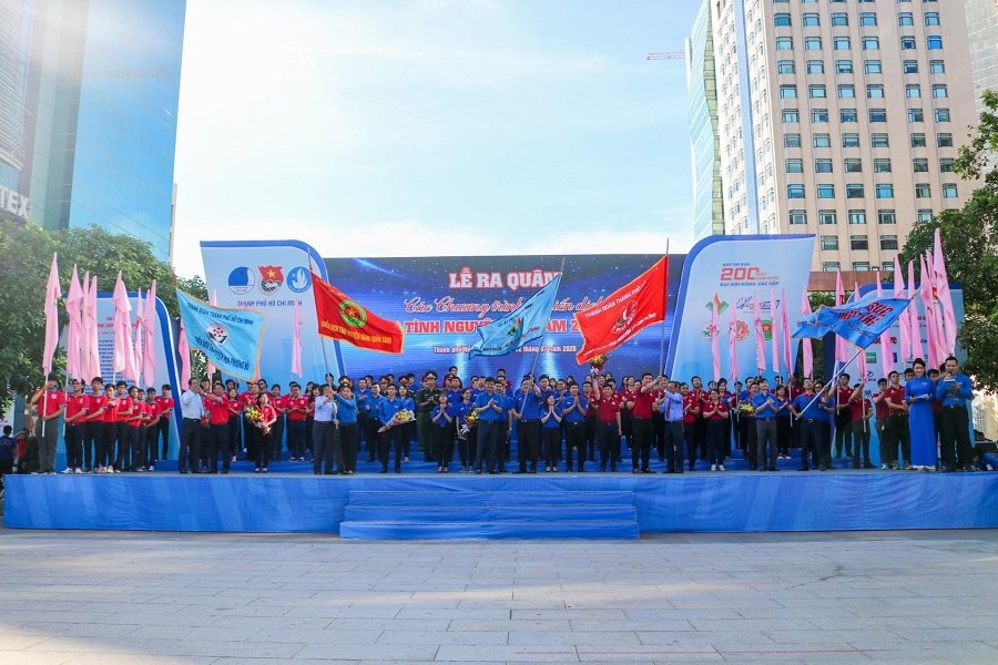 TP.HCM ra quân Chiến dịch tình nguyện hè năm 2020 - ảnh 2