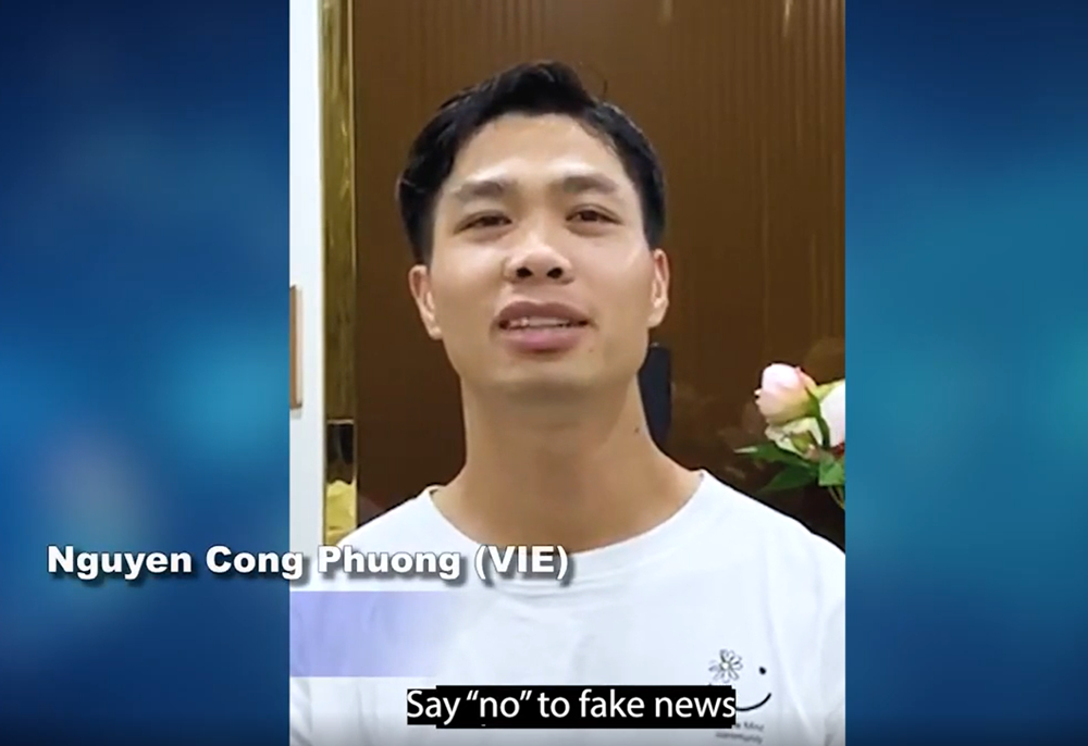 Sau Quang Hải, đến lượt Công Phượng tham gia chống dịch Covid-19 cùng AFC - ảnh 1