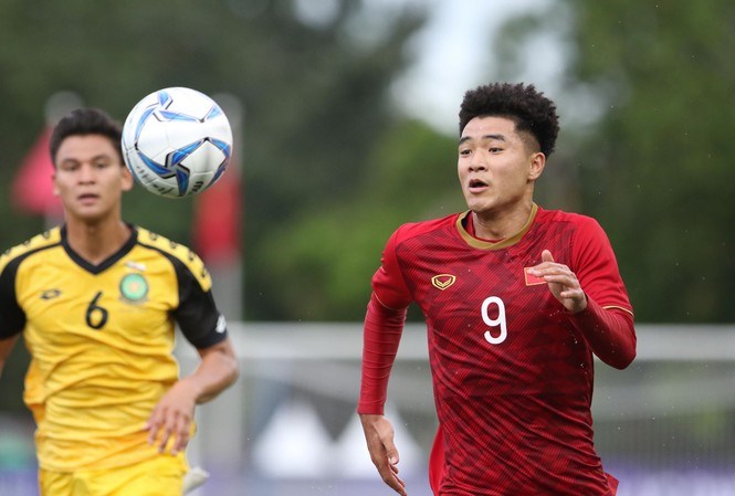 U22 Việt Nam thắng đậm U22 Brunei - ảnh 1
