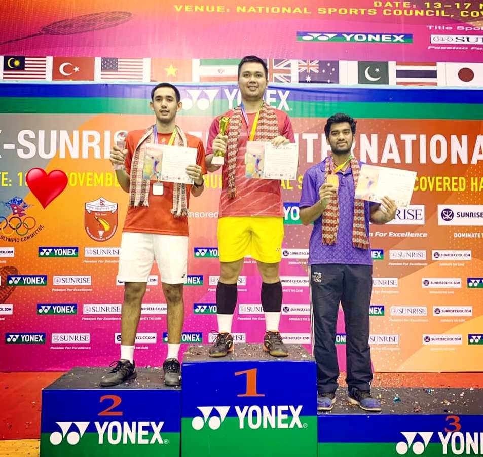 Phạm Cao Cường vô địch Giải cầu lông Nepal Challenge 2019 - ảnh 1