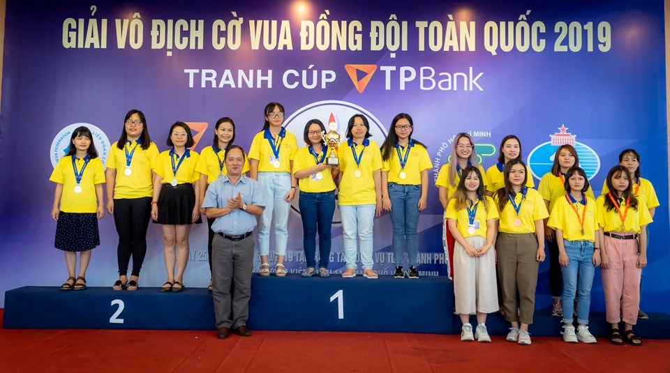 TP.HCM thắng áp đảo tại Giải cờ vua đồng đội toàn quốc 2019 - ảnh 2