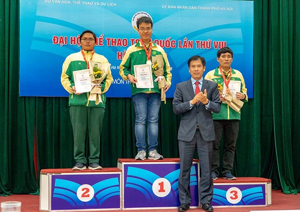 Môn cờ vua Đại hội Thể thao toàn quốc lần VIII: TP.HCM nhất toàn đoàn - ảnh 1
