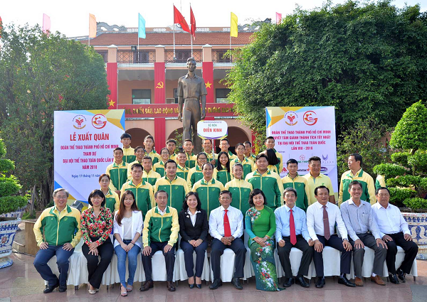 TP.HCM xuất quân dự Đại hội Thể thao toàn quốc lần VIII - ảnh 4