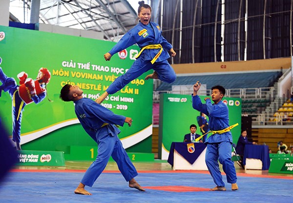 TP.HCM: Hơn 1.900 võ sinh dự Giải Vovinam học sinh - ảnh 4