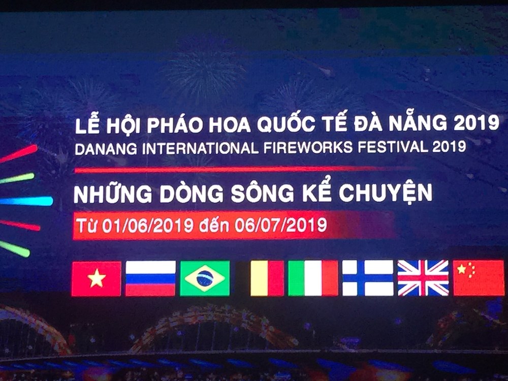 Lễ hội Pháo hoa Đà Nẵng 2019: Lãng mạn chuyện kể những dòng sông - ảnh 2
