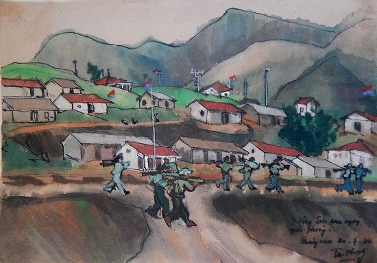 Triển lãm tranh Ký ức chiến trường - ảnh 2