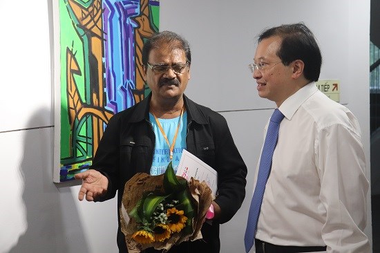 Khai mạc Triển lãm Mỹ thuật Quốc tế lần thứ nhất 2019 - ảnh 6