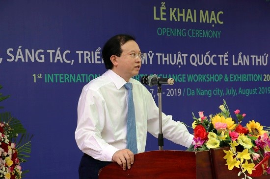 Khai mạc Triển lãm Mỹ thuật Quốc tế lần thứ nhất 2019 - ảnh 1