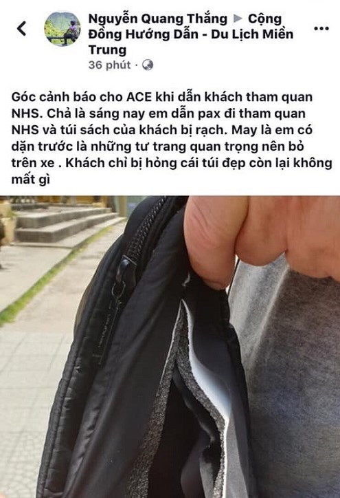 Du khách liên tiếp bị “xẻ túi” khi đi tham quan Ngũ Hành Sơn? - ảnh 2