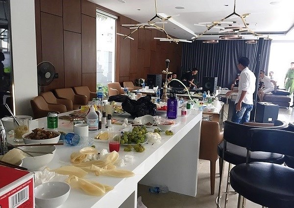 Phát hiện nhóm thanh niên tụ tập xài ma túy - ảnh 1