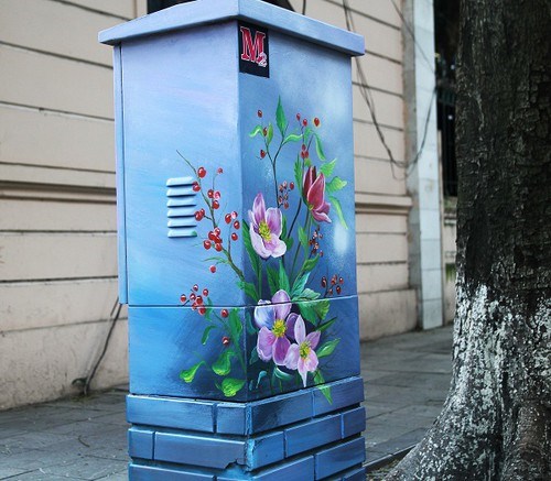 Bốt điện Hà Nội đồng loạt “nở hoa” những ngày giáp Tết - ảnh 3