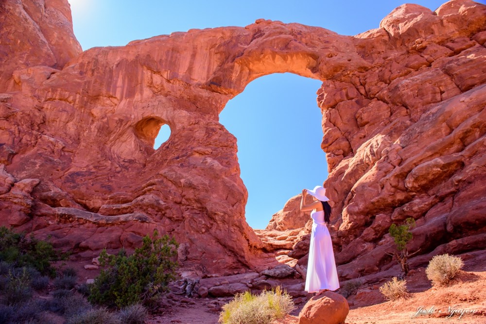 Những bức ảnh khám phá kỳ quan tuyệt vời trên đỉnh Delicate Arch - ảnh 2