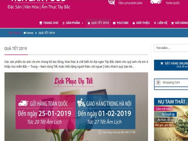 Thảnh thơi nhờ sắm Tết online - ảnh 1
