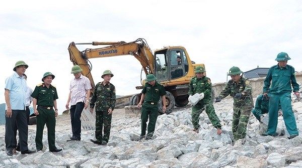Hà Tĩnh: Kè biển Cẩm Nhượng sạt lở nghiêm trọng - ảnh 5